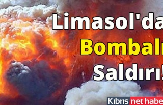 Limasol'da bombalı saldırı!