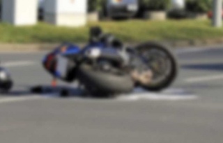 Motosiklet Kazası; Sürücü Yoğun Bakımda