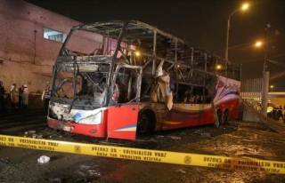 Peru'da otobüste yangın: 20 ölü