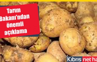 Tarım Bakanı'ndan patates açıklaması