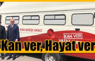 Türk Kızılayı’ndan 2. Kan Alım Aracı Bağışı