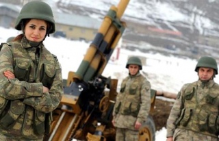 Türkiye'de kadınlar askere...