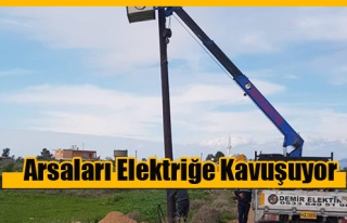 Türkmenköy Kırsal Kesim Arsaları Elektriğe Kavuşuyor