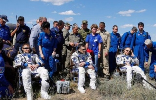 UUİ'deki üç astronot Dünya'ya döndü