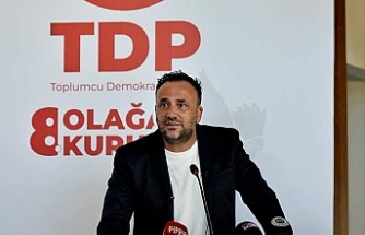 TDP’nin yeni Genel Başkanı Zeki Çeler:  TDP, bu ülkeye adaleti, temiz, dürüst siyaseti getirmeye hazırdır