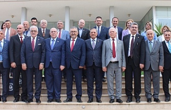 Türkiye-Azerbaycan, Azerbaycan-KKTC ve Türkiye-KKTC Parlamentolar arası dostluk grupları DAÜ’yü ziyaret etti
