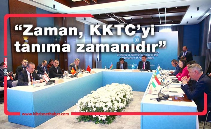 Türkiye Gençlik ve Spor Bakanı TDT bakanlar toplantısında konuştu