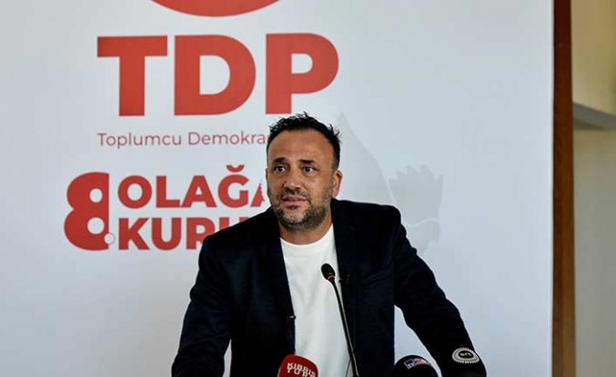 TDP’nin yeni Genel Başkanı Zeki Çeler:  TDP, bu ülkeye adaleti, temiz, dürüst siyaseti getirmeye hazırdır