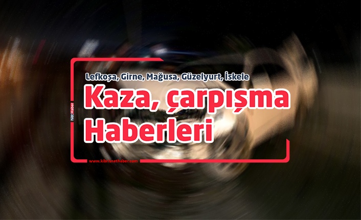 Boğazköy'de motosiklet çift kabin araca çarptı